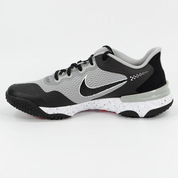 Nike Alpha Huarache Elite 3 Turf 'Light Smoke Grey Black' CK0748-011 Baseball - Picture 3 of 8